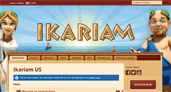 Desktop Screenshot of board.us.ikariam.gameforge.com