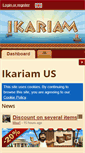 Mobile Screenshot of board.us.ikariam.gameforge.com